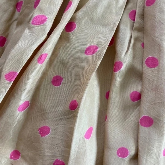 Kate Spade Silk Polka Dot Knee-Length Skirt - Picture 8 of 11